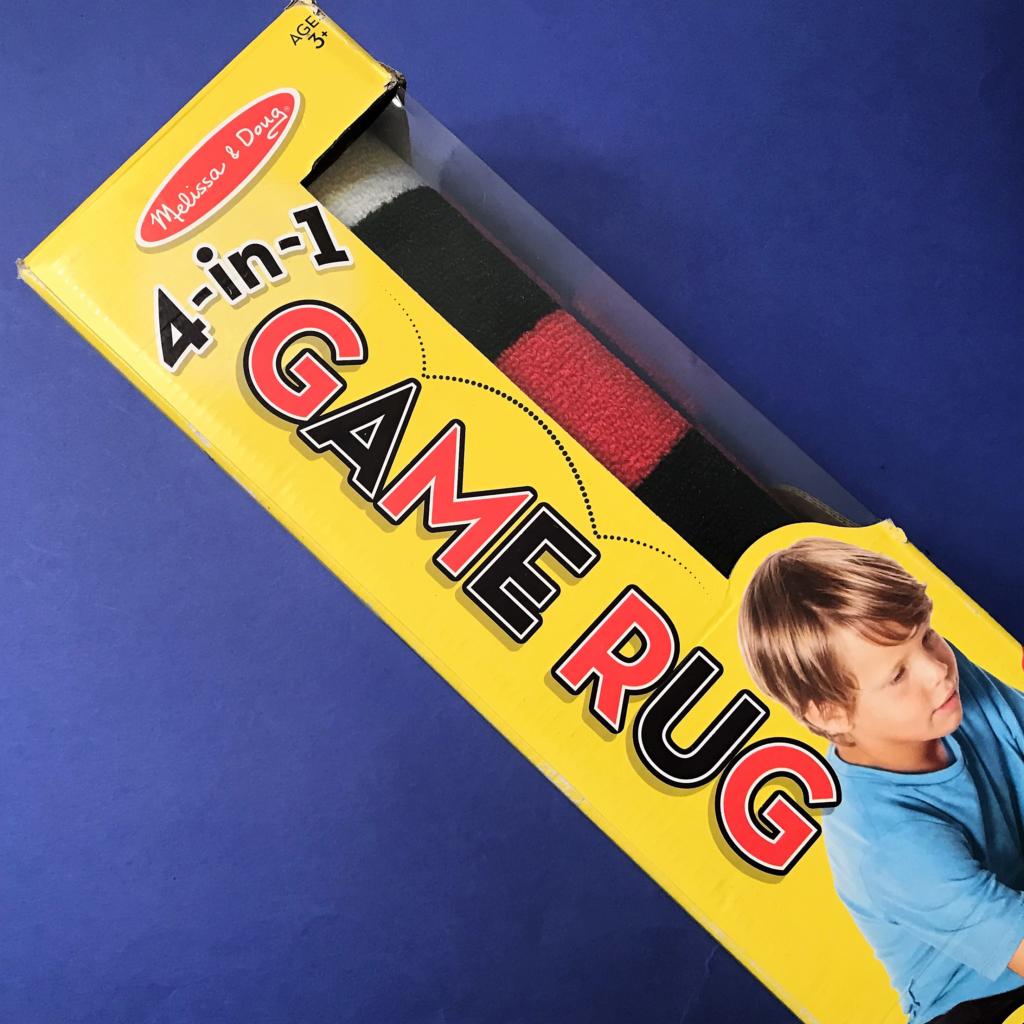 melissa and doug 4 in 1 game rug